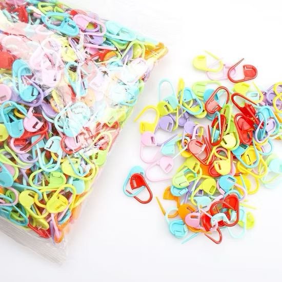 Crochet Plastic Stitch Markers - Set 1000pcs - AQBZ008